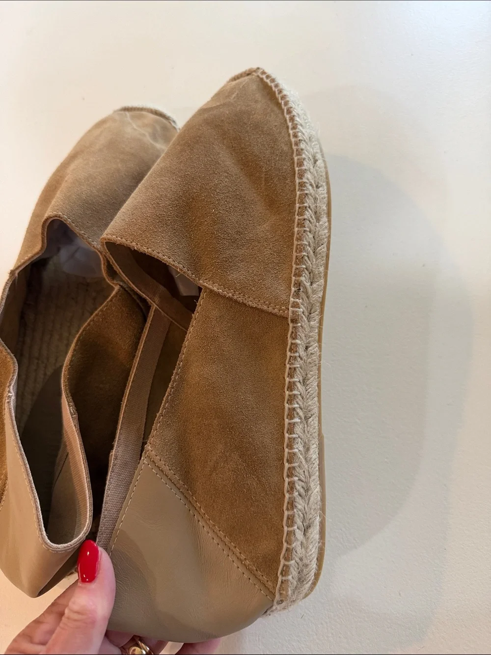 Todd Snyder Nomad Suede Espadrille Slip Ons Sz 13.  New. Tub7